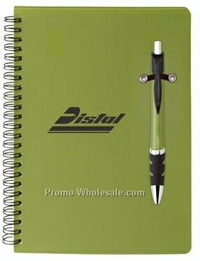 Gizmo Pen Combo W/ Double Spiral Bound Notebook