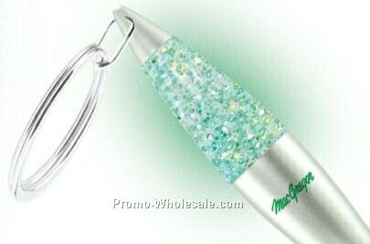 Glitter Lamp Keychain