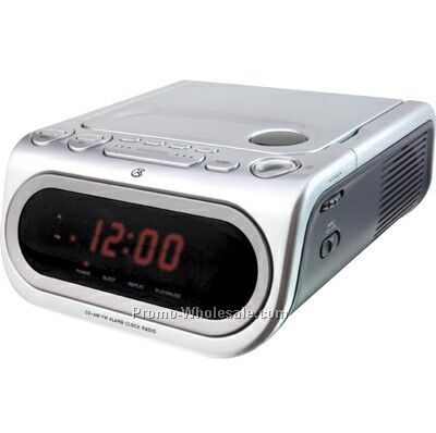 Gpx AM FM CD Clock Radio