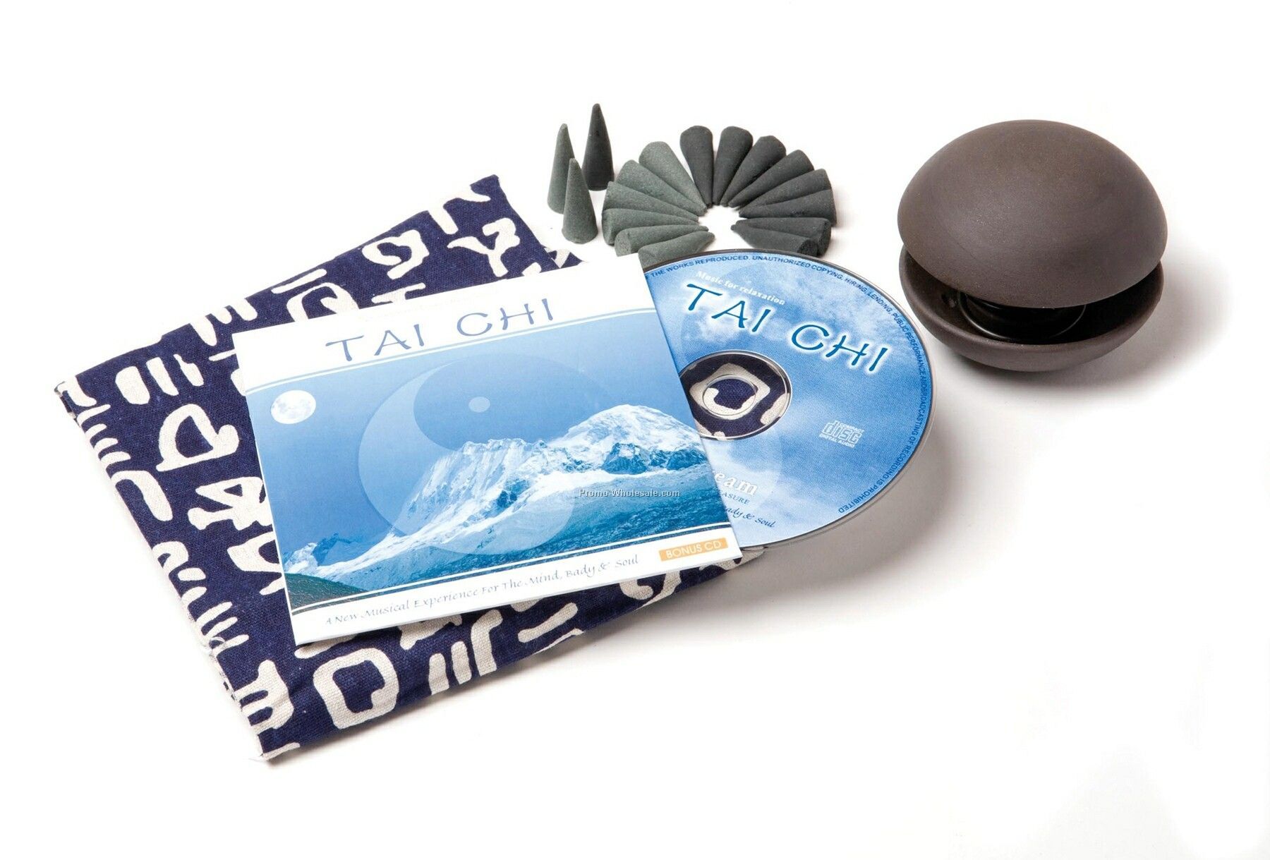 Incense Set With Relax CD