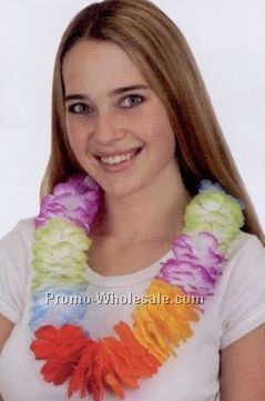 Jumbo Rainbow Lei