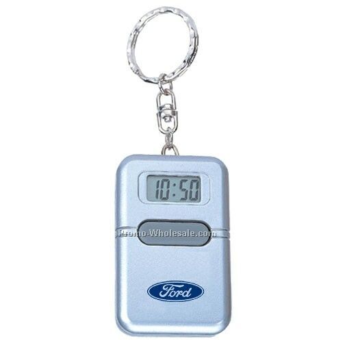 Key Ring With Talking Alarm Clock