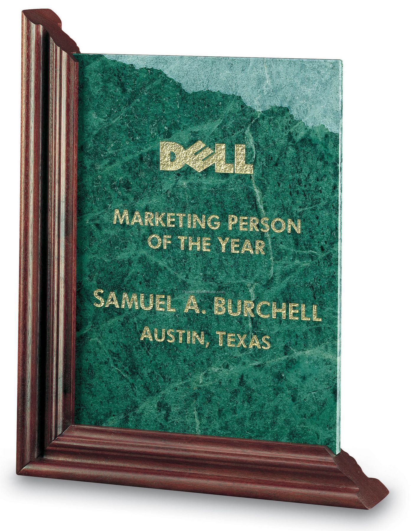 Large Black Marble Fidelity Frame Award