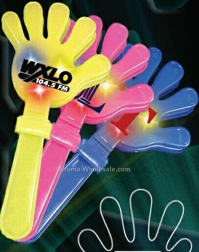 Light Up Flashing Hand Clapper Blue