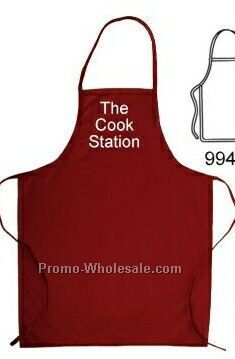 Long Apron With Loop Neck Strap (Blank)