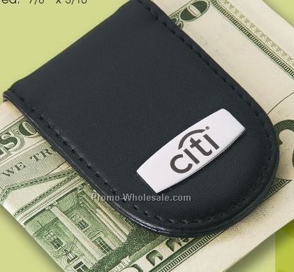 money clip with card holder. Madison Leather Money Clip W/