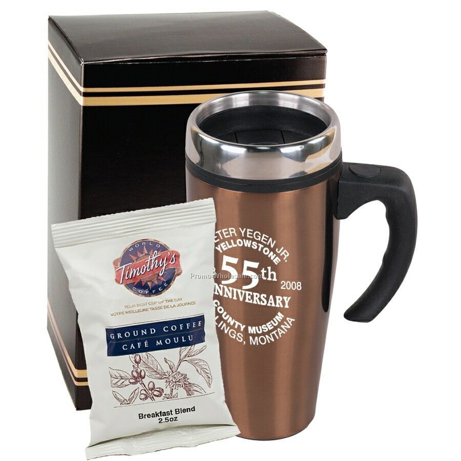 Metal Mug Gift Set