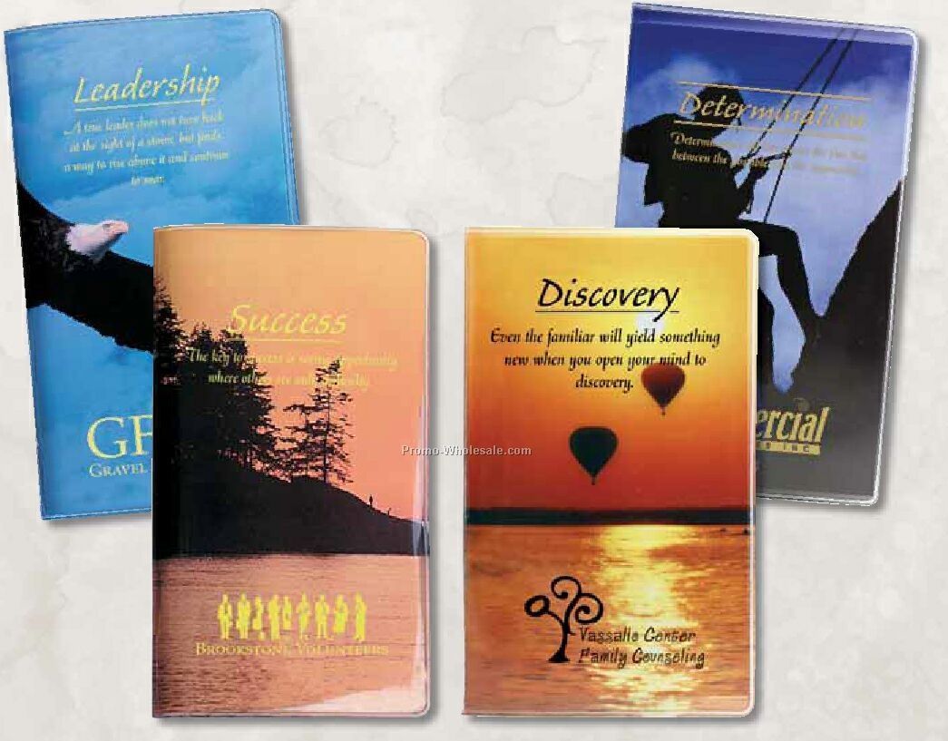 Motivational Academic Monthly Pocket Planner - Sunset (Discovery)