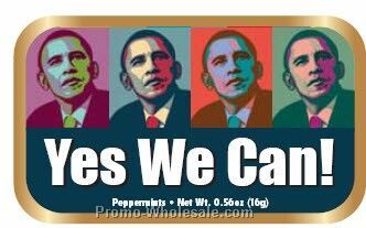 Obama Mints "yes We Can!" - Stock Design