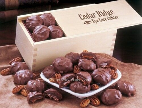 Pecan Turtles W/ Wooden Box