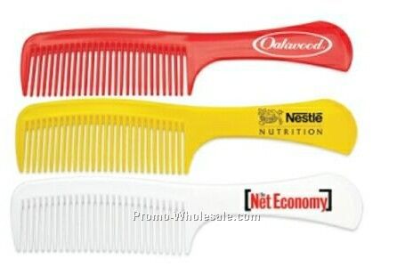 Plastic Comb W/ Handle