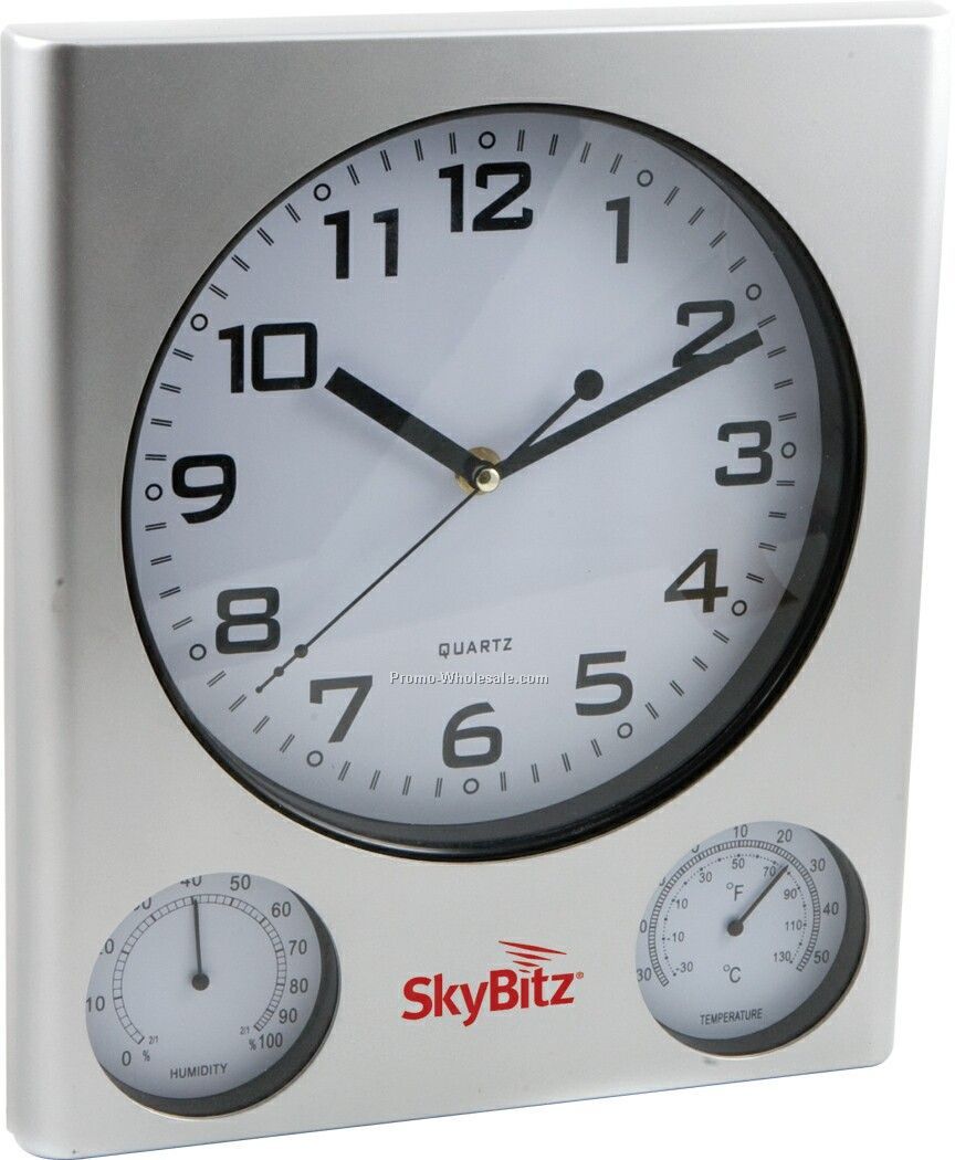 Premium Outdoor Clock & Weather Station