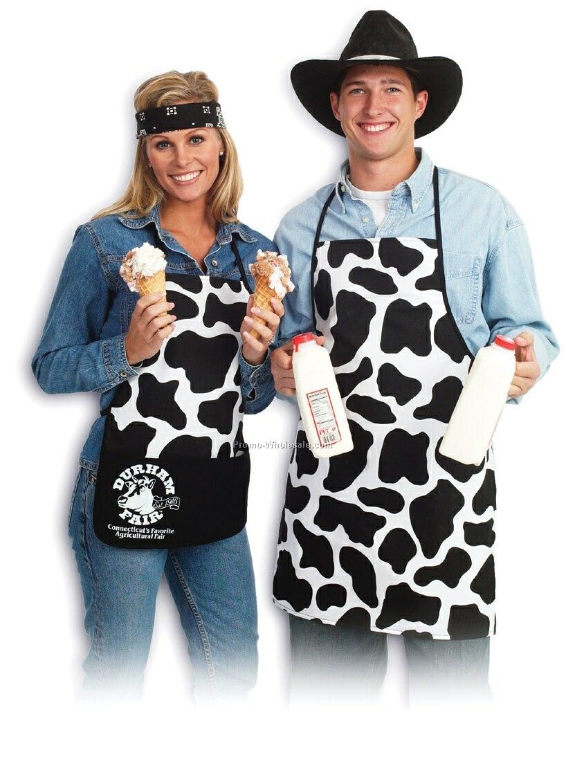 Promo Cow Print Apron (Printed)