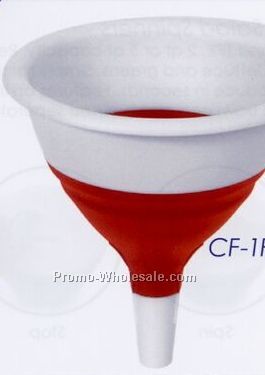 Red Collapsible Funnel