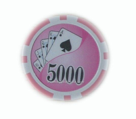 Round Plastic Poker Chips