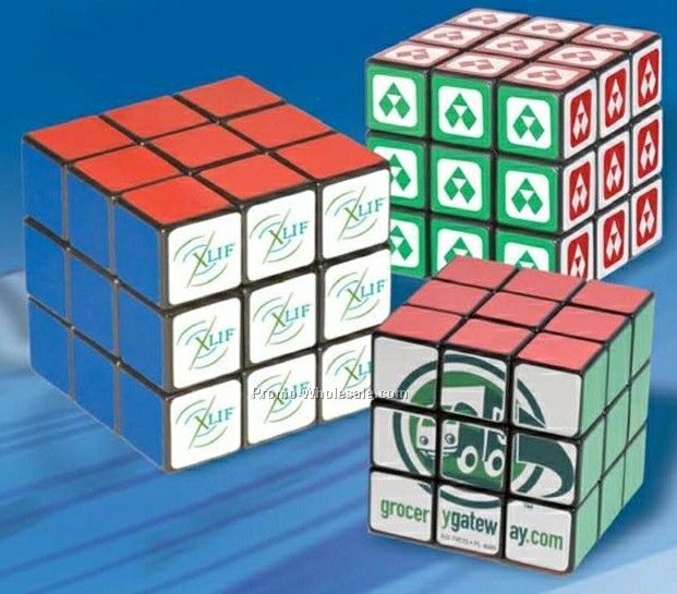 Rubik's 9 Panel Full Size Stock Cube (1 Day Rush)