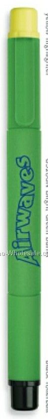 Scoop Colorbright Rollerball Pen & Highlighter W/Bright Green Barrel - Sale