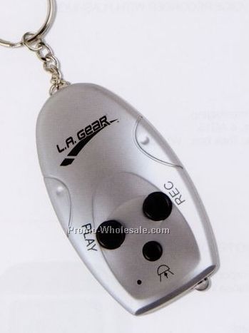 Self-recordable Voice Memo Keychain