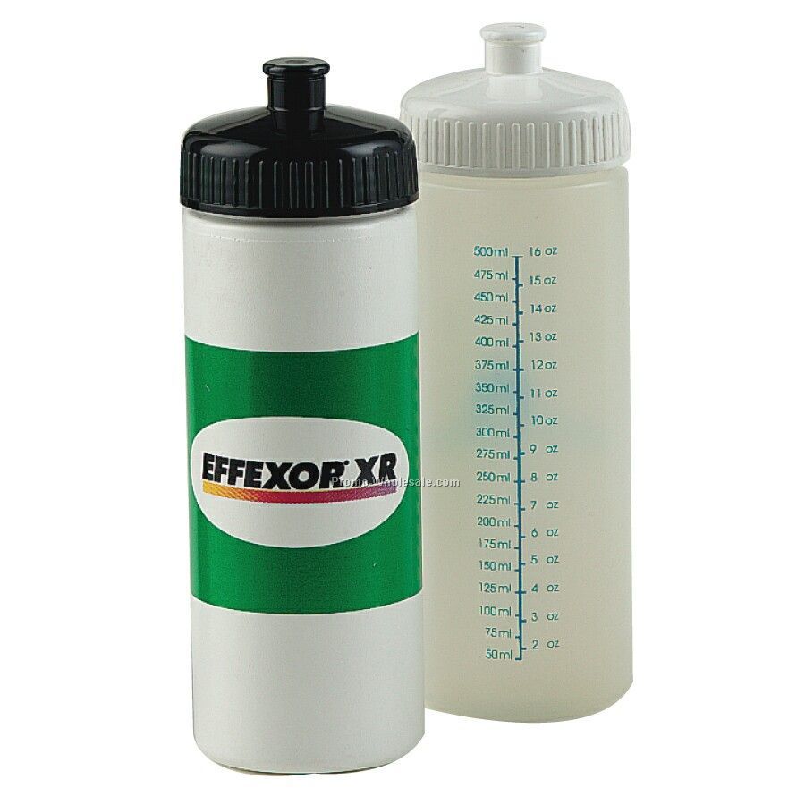 Sport Bottle 16 Oz. With Push Pull Lid