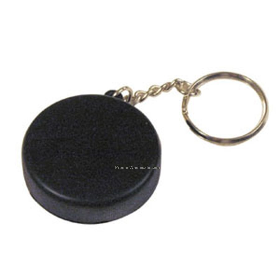 Squeezies Stress Relievers - Hockey Puck Keyring