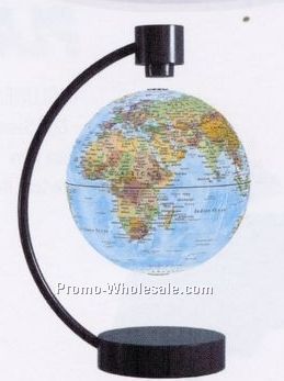 Stellanova Anti-gravity Geographical Blue World Globe