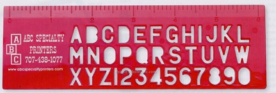 Stencil Ruler (3 Day Shipping)