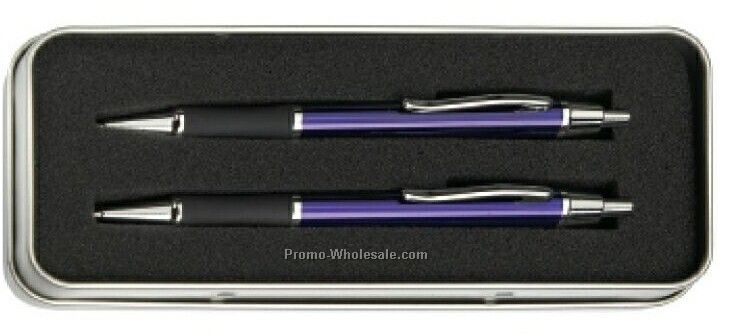 Sundance Click Action Ballpoint Pen/Pencil Gift Set