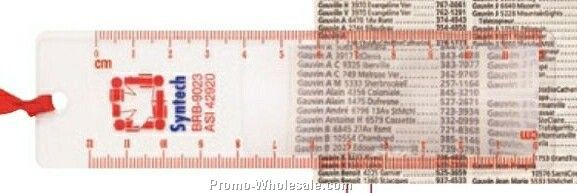 Tassel Magnifier Bookmark & Ruler