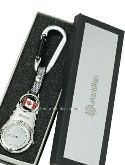 The Patriot Watch With Carabiner & Swivel Canadian Flag