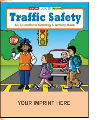 Traffic Safety Coloring Book Fun Pack