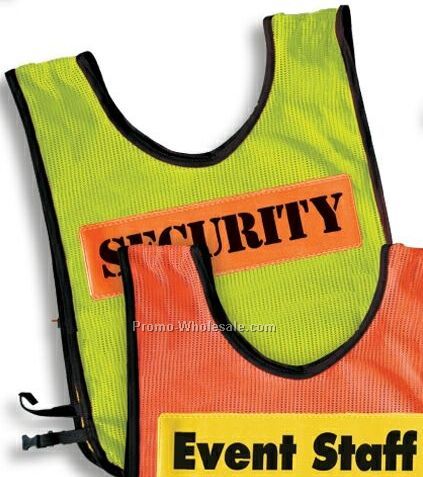 Tuff Tek Lightweight Reflector Vest (1 Imprint)