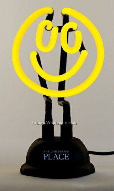 USB Neon Smiley Face Desk Light Item NoPWC746588