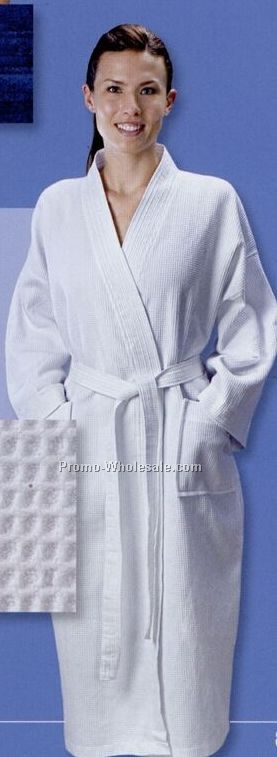 Waffle Grid Robe