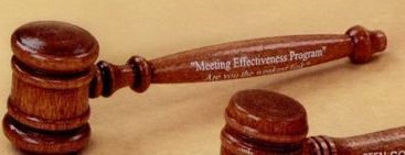 Walnut Finish Miniature Novelty Gavel