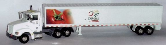 White Die Cast Truck Replica (Freight Truck)