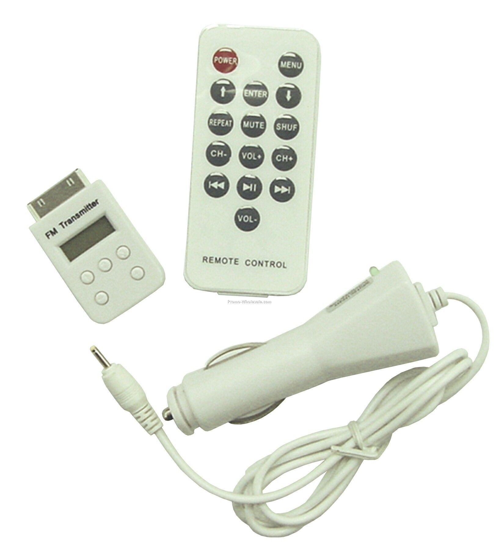 Wireless FM Transmitter For Iphone W/ Remote