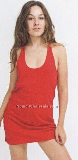 Women's Fine Jersey Racerback Tank Dress - Color (Xs-l)