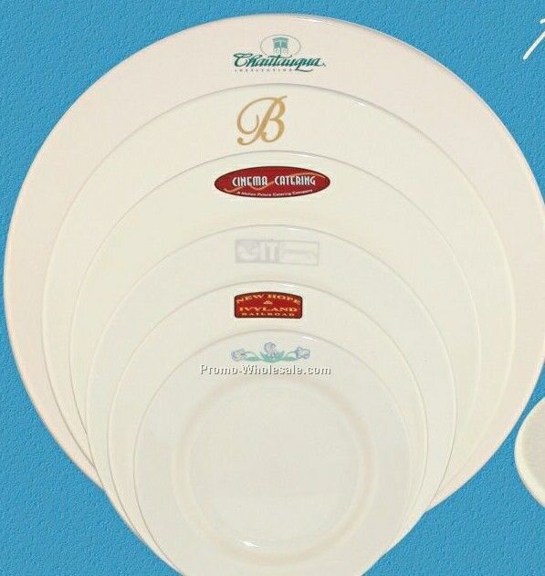 10-3/8" Rolled Edge Rim Chop Dinnerware