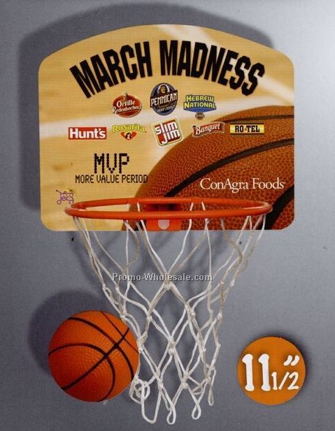 11-1/2" Standard Basketball Set