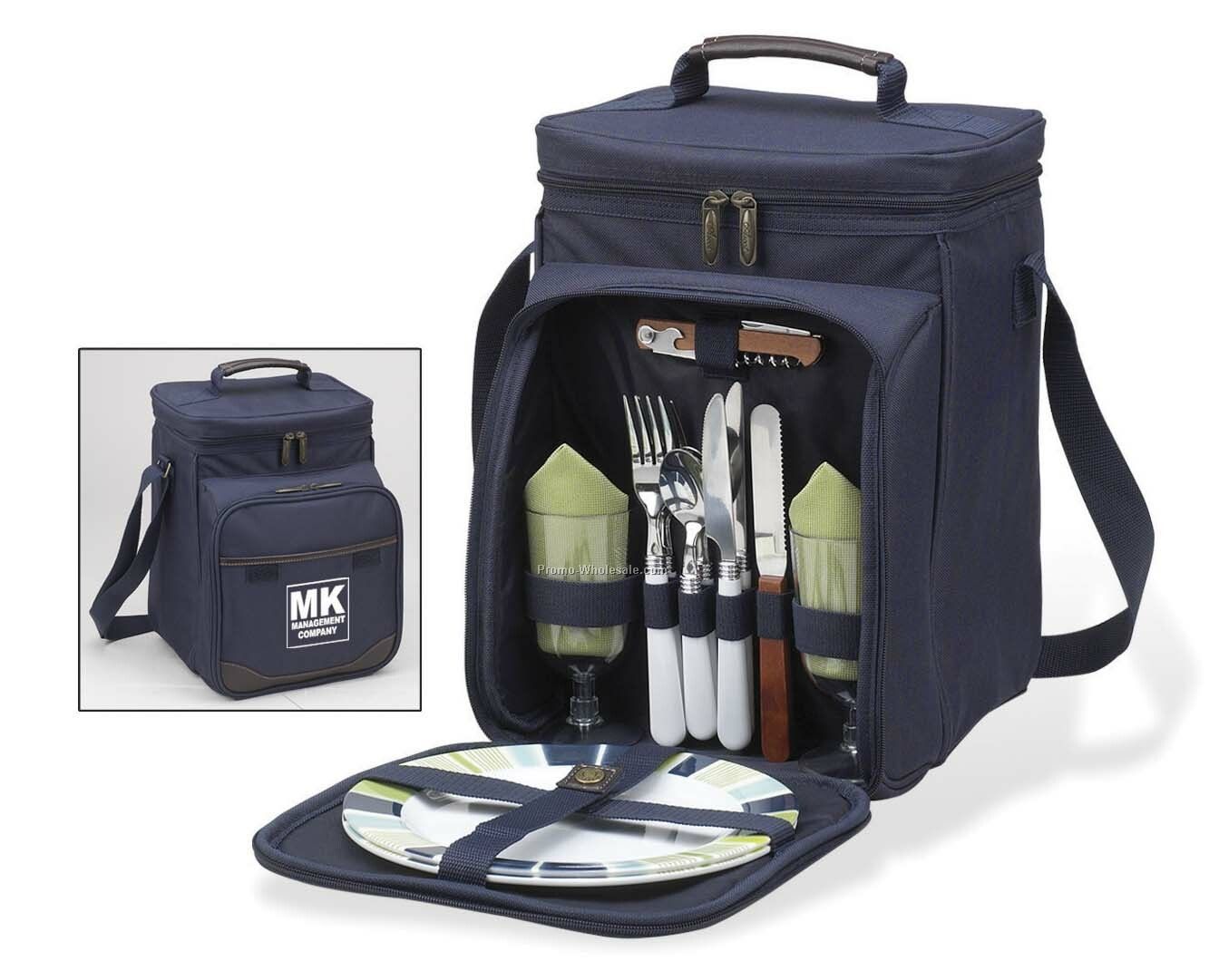 13.5"x9.75"x9.5" Picnic Cooler For Two