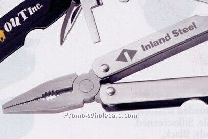 13 Function Stainless Steel Pliers With Silver Handle