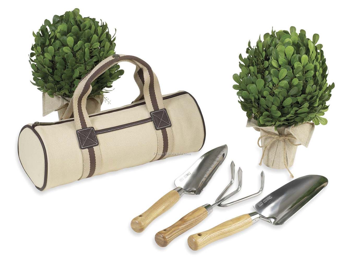 14.25"x5.25" Dia. Weekender Garden Tool Set