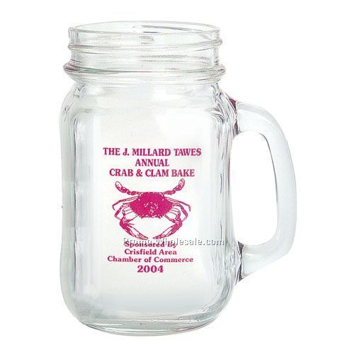 16 Oz. Plain Drinking Jar