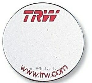 2-1/4" Round Acrylic Mirror Button/ Magnet