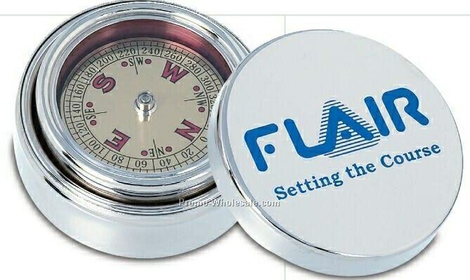 2-1/4"x1/2" Navigator I Compass W/ Case