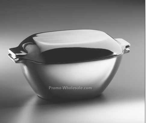 2 Quart Rounded Rectangular Casserole Dish With Lid