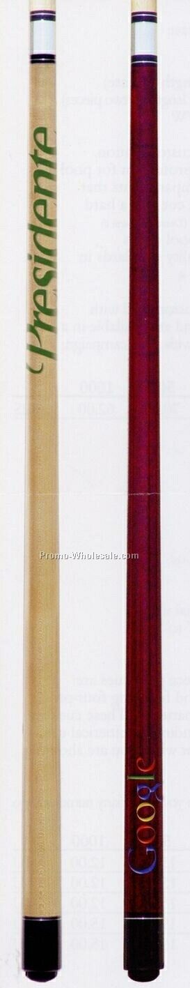 2-piece Classic Pool Cue Stick W/ Out Wrap