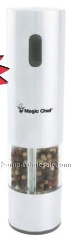 2"x7-7/8" Electric Stainless Pepper Grinder