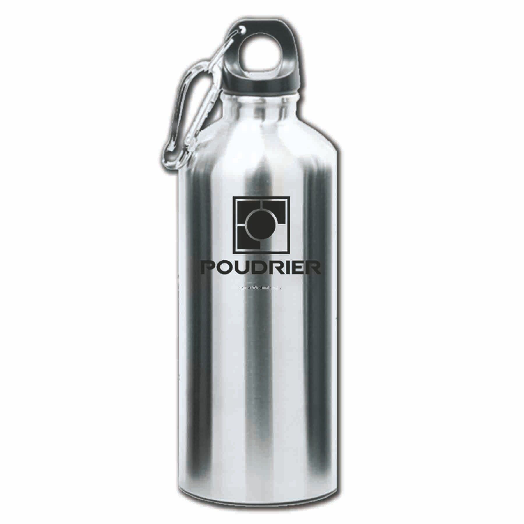 22 Oz Stainless Steel Bottle, Silver