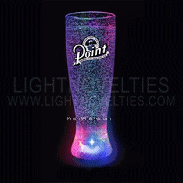 24 Oz. Light Up Pilsner Glass - Rainbow